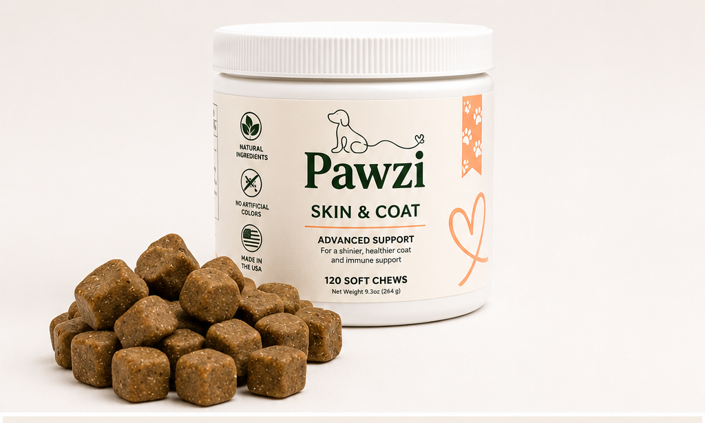 Pawzi Skin & Coat Chews